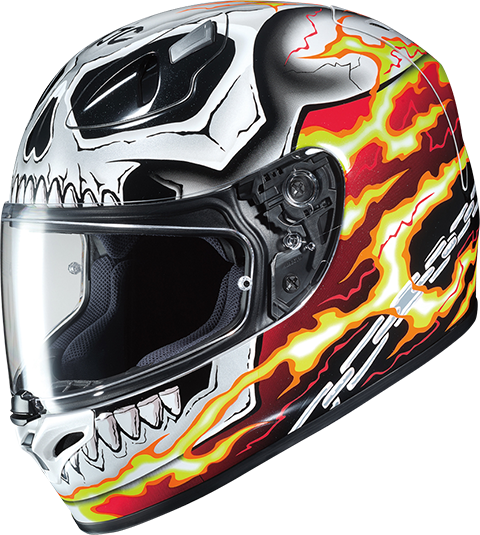 Hjc Fg 17 >> Ghost Rider Hjc Fg 17 Full Face Helmet Hjc Fg 17 >> Ghost Rider Hjc Fg 17 Full Face Helmet