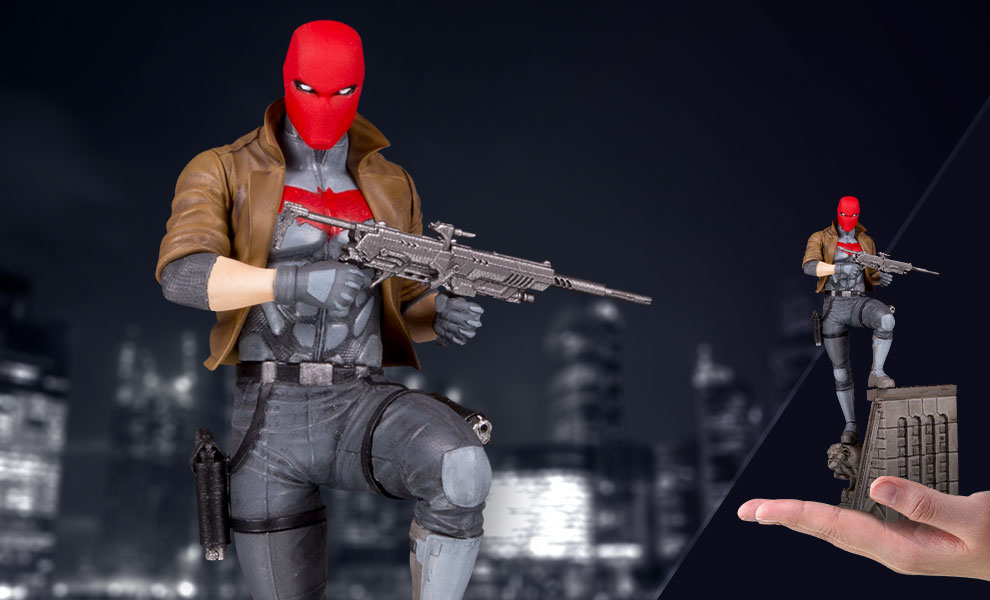 red hood dc figure