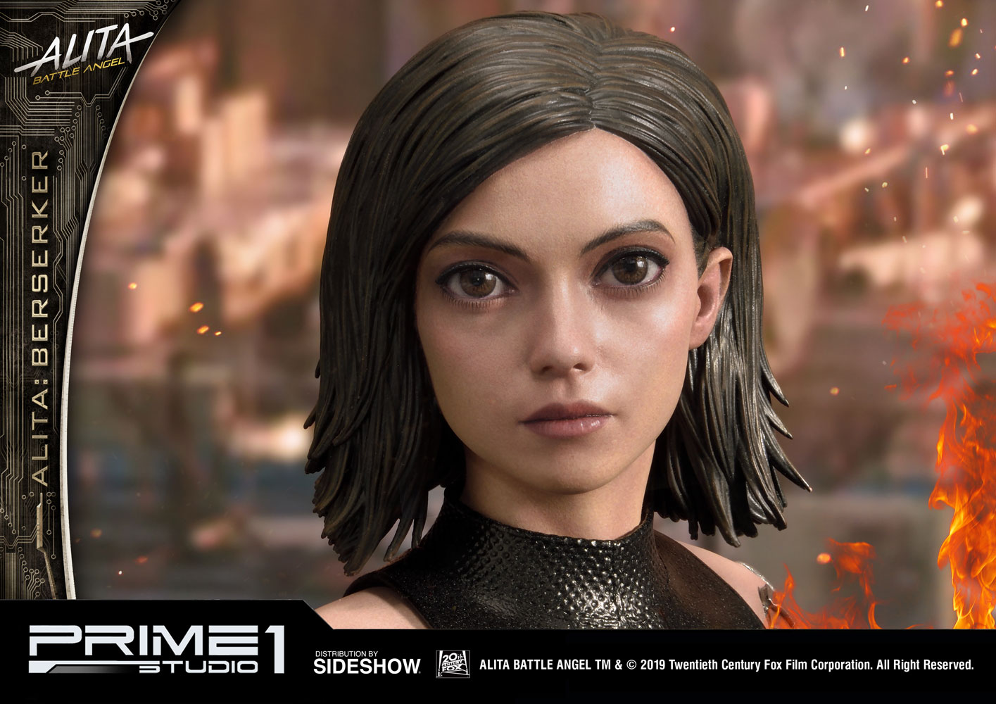 alita berserker statue