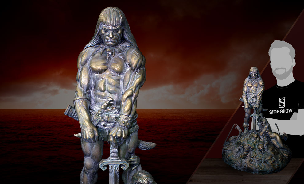 Conan the Barbarian Sacred Bronze Premium Statue Sideshow Collectibles