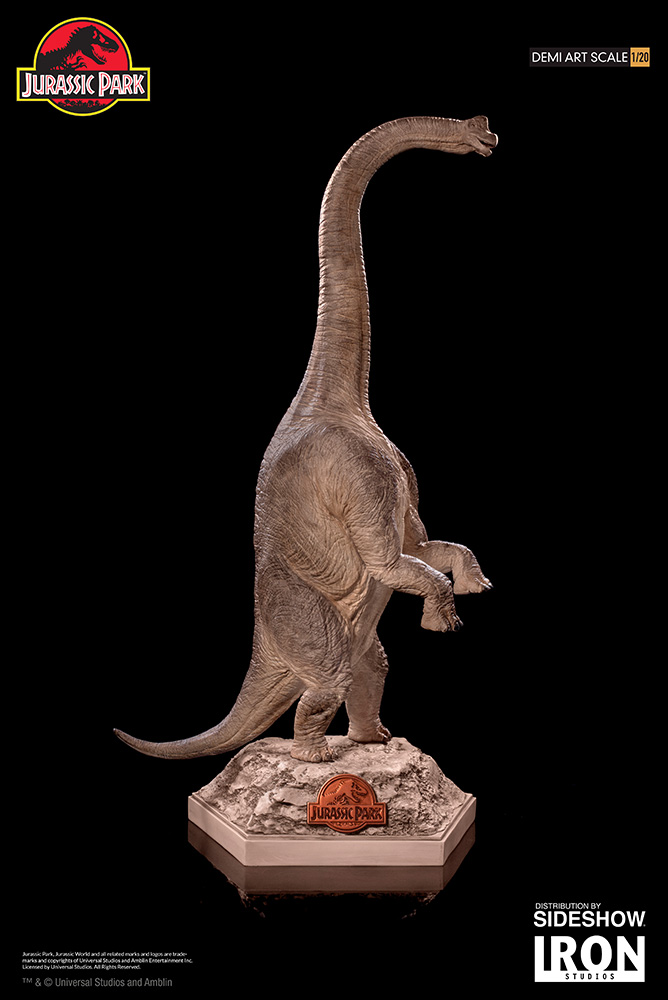 iron studios brachiosaurus