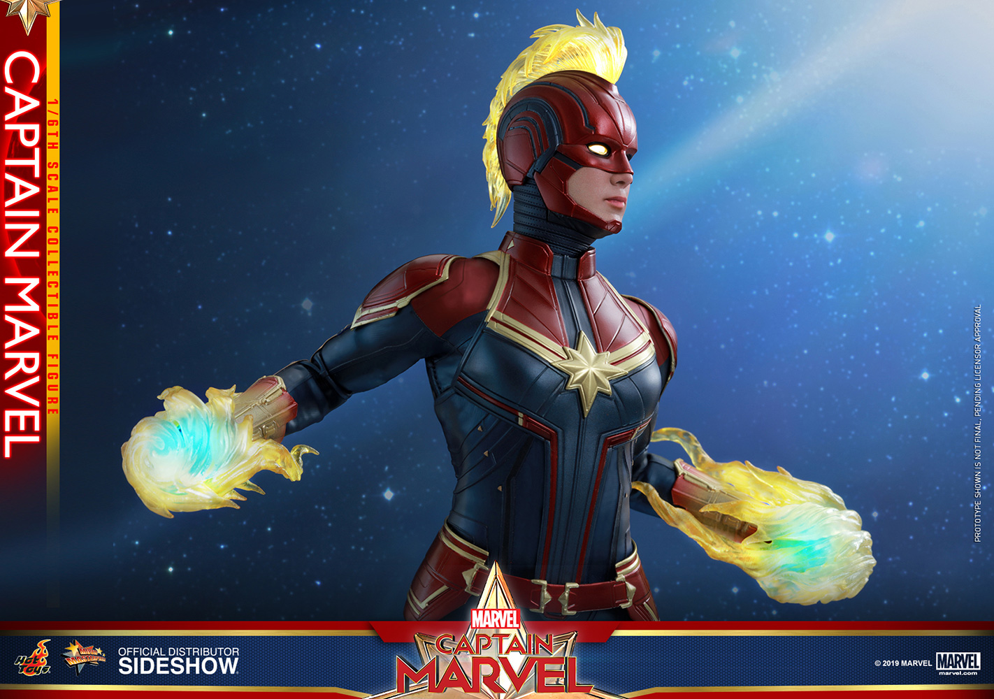 hot toys captain marvel