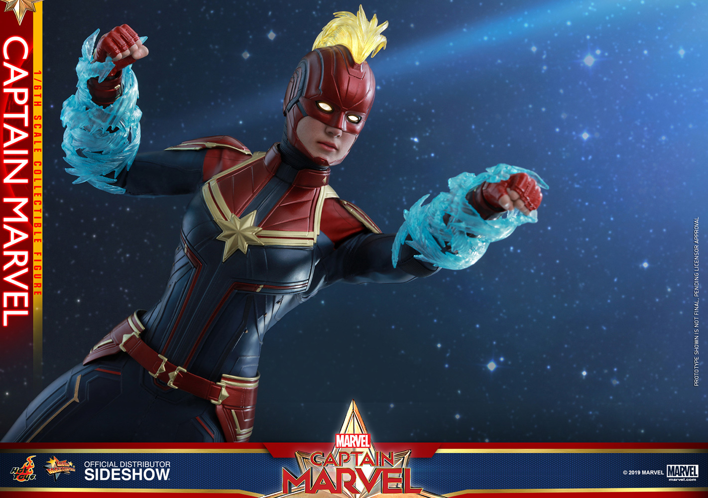 captain marvel hot toys 2019