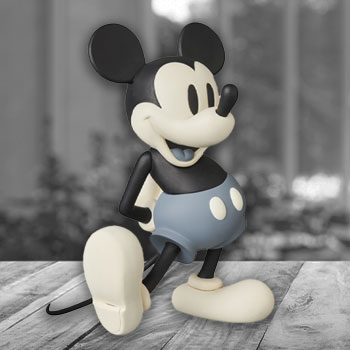Mickey Mouse (Standard B&W Version) VCD | Sideshow Collectibles
