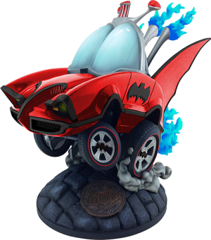 Batman Classic TV Series Batmobile (Red Variant) Statue