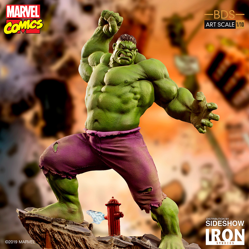 Marvel Comics Hulk Statue by Iron Studios | Sideshow ...