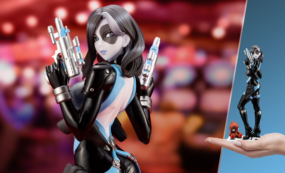 Marvel Domino Bishoujo Statue By Kotobukiya Sideshow Collectibles