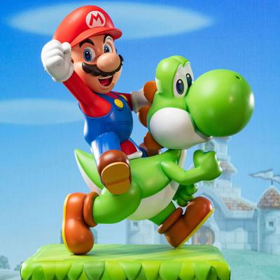 Mario and Yoshi Statue