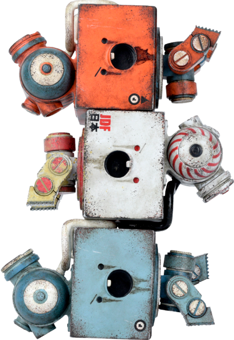 3AGO Bomb V2 Square Collectible Set by ThreeA Toys