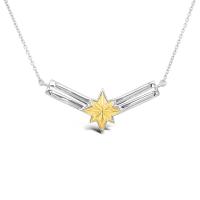 Gallery Image of Captain Marvel's Necklace - Gold Jewelry