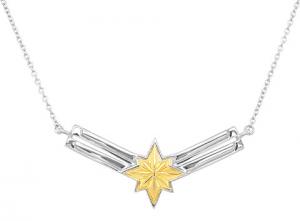 Captain Marvel's Necklace - Gold Jewelry