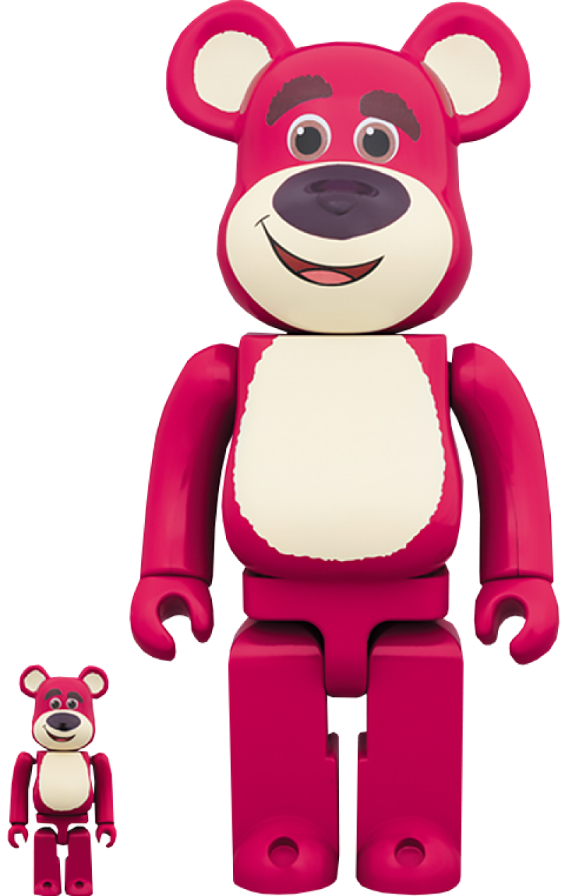 Be@rbrick Lots-O'-Huggin' Bear 100% and 400% Designer Toy by Medicom Toy