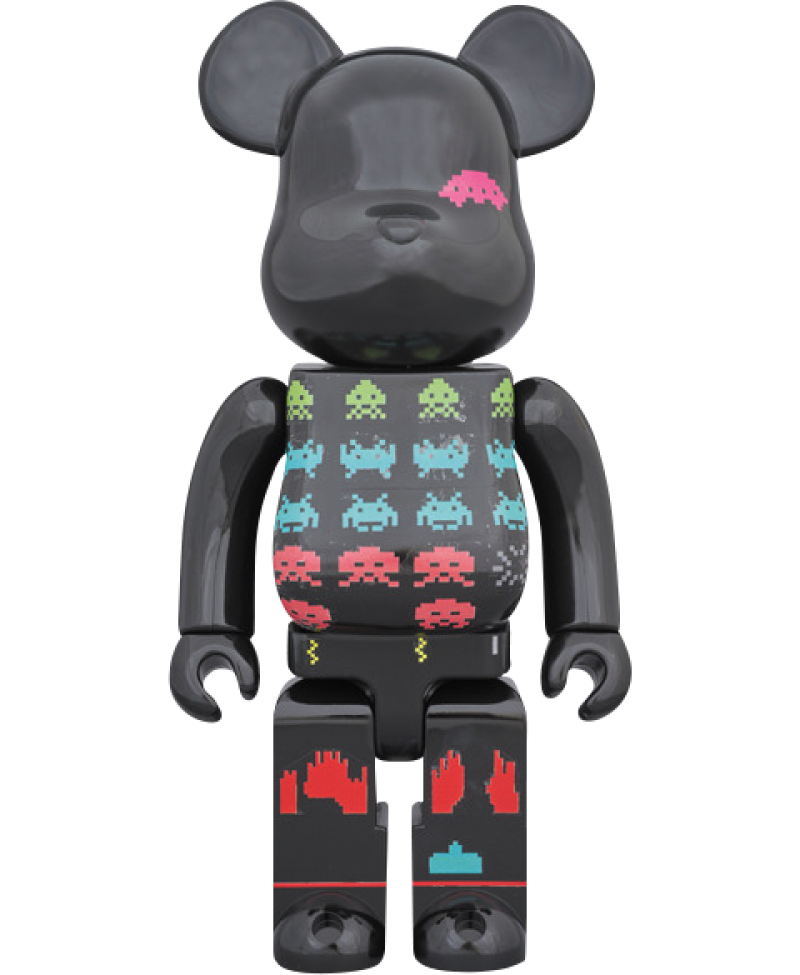 Be@rbrick Space Invaders 400% Vinyl Collectible by Medicom Toy