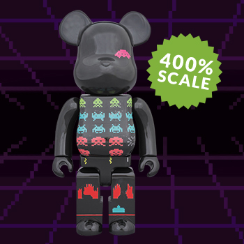 Be@rbrick Space Invaders 400% Figure | Sideshow Collectibles