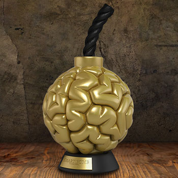 Mighty Jaxx Originals Smart Bomb Gold Edition Vinyl | Sideshow