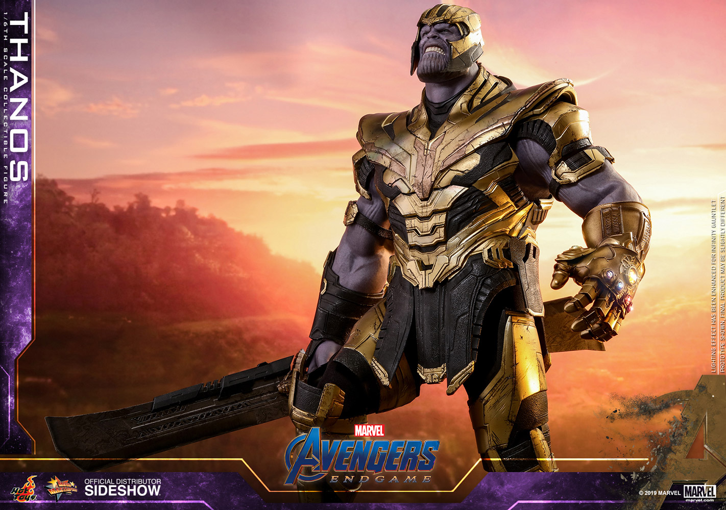 Endgame 1/6 Thanos Figure New Hot Toys MMS529 Avengers Ready 