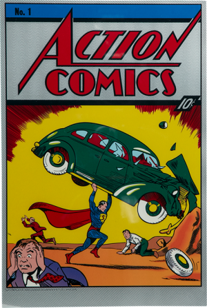 Action Comics #1 Silver Foil Silver Collectible