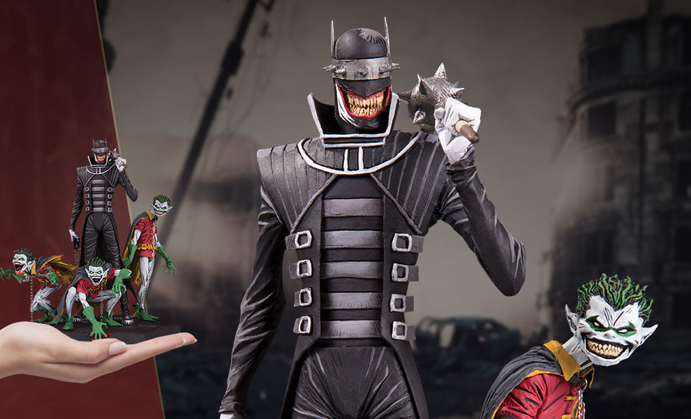 DC Comics Batman Who Laughs & Robin Minions Deluxe Statue by DC Collectibles - Sideshow Collectibles