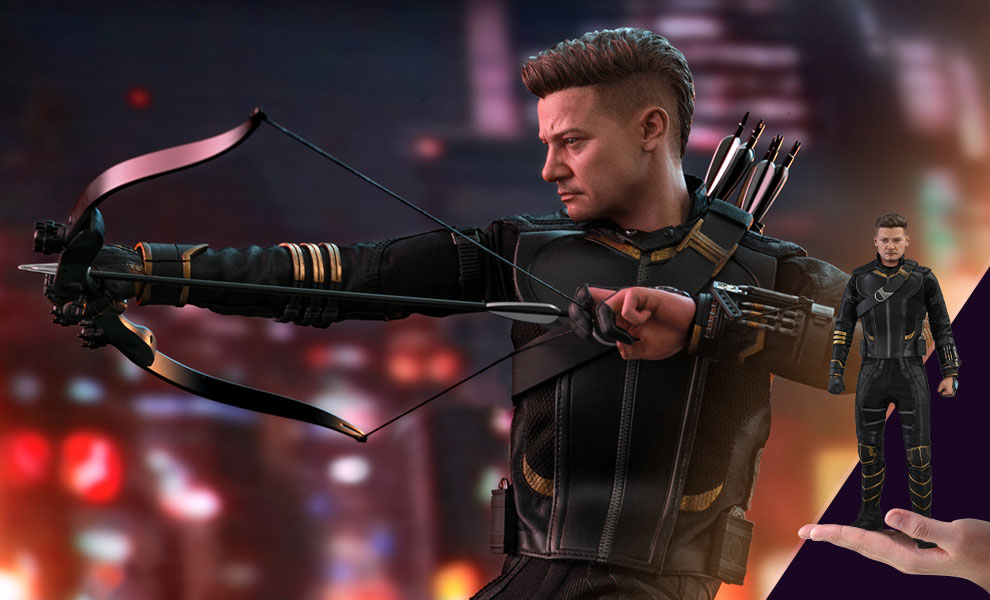 Gallery Feature Image of Hawkeye Sixth Scale Figure - Click to open image gallery