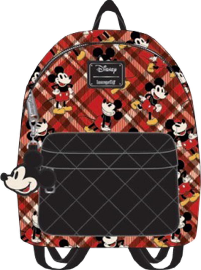 Mickey Mouse Quilted Mini Backpack Apparel by Loungefly