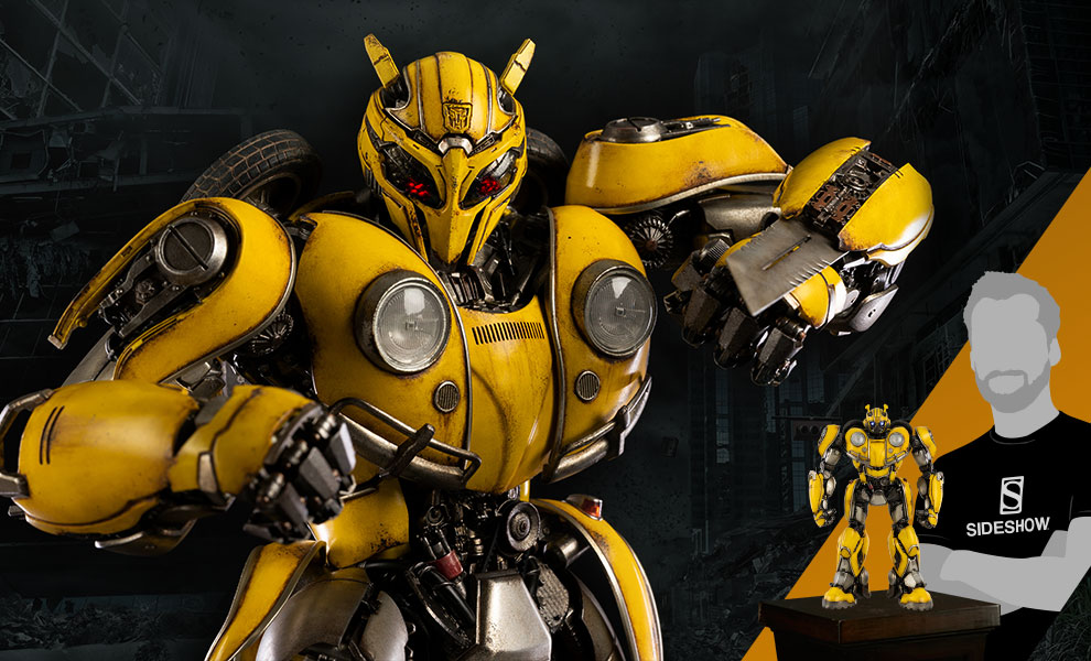 Bumblebee Transformers O Último Cavaleiro DLX Scale Threea - Prime