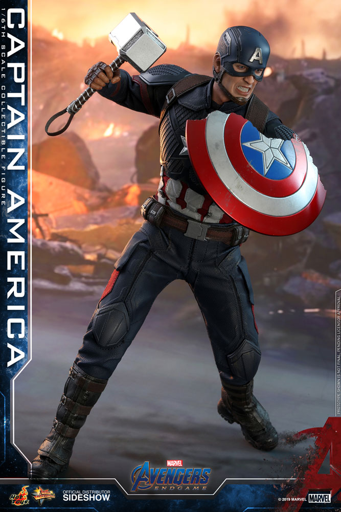 captain america action figure hot toys