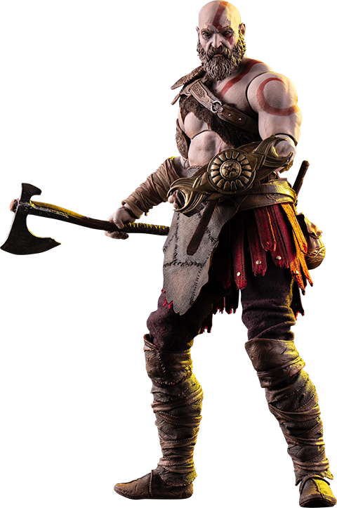 kratos god of war figure