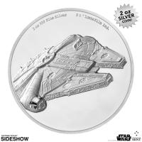 Gallery Image of Millennium Falcon Silver Coin Silver Collectible