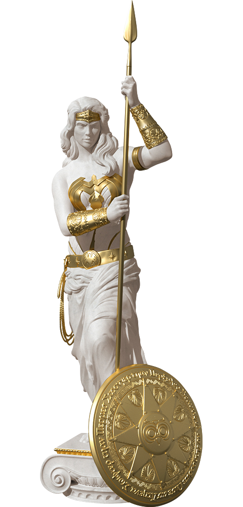 Cryptozoic Entertainment Wonder Woman Princess of Themyscira Statue