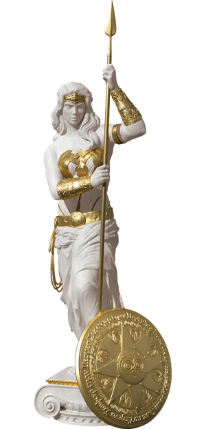 wonder woman princess of themyscira statue
