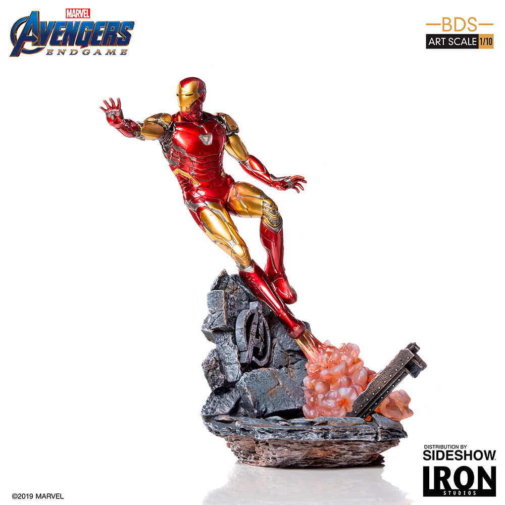 iron man statue sideshow