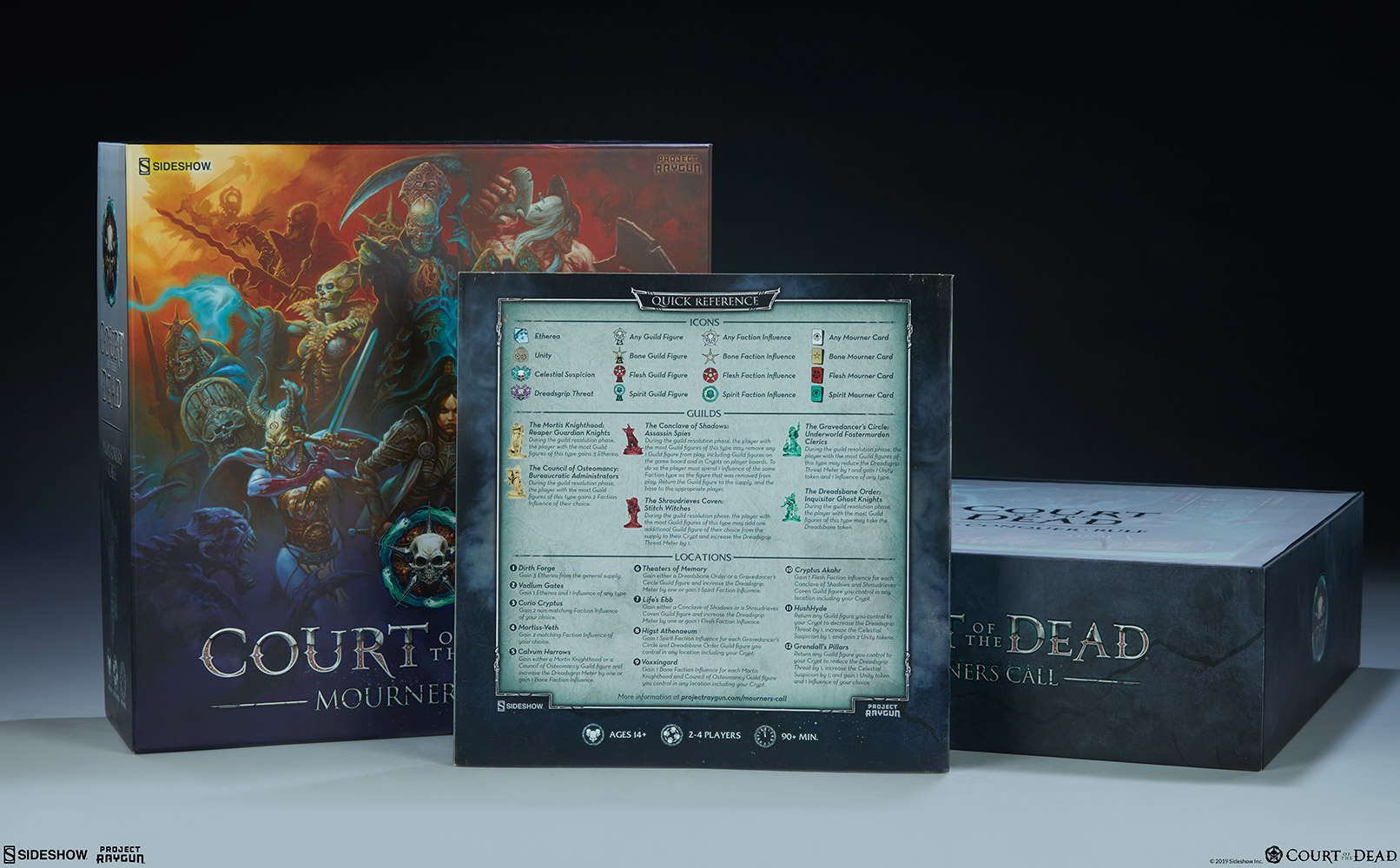 Court of the Dead Mourner's Call Game Collector Edition - Prototype Shown