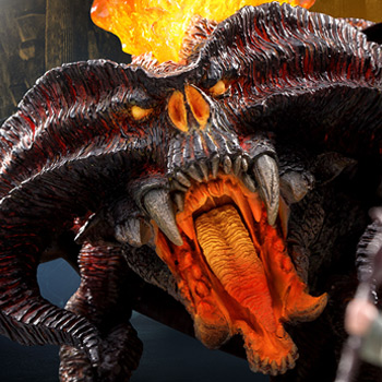 The Lord of the Rings Balrog Deluxe Version Vinyl Collectible