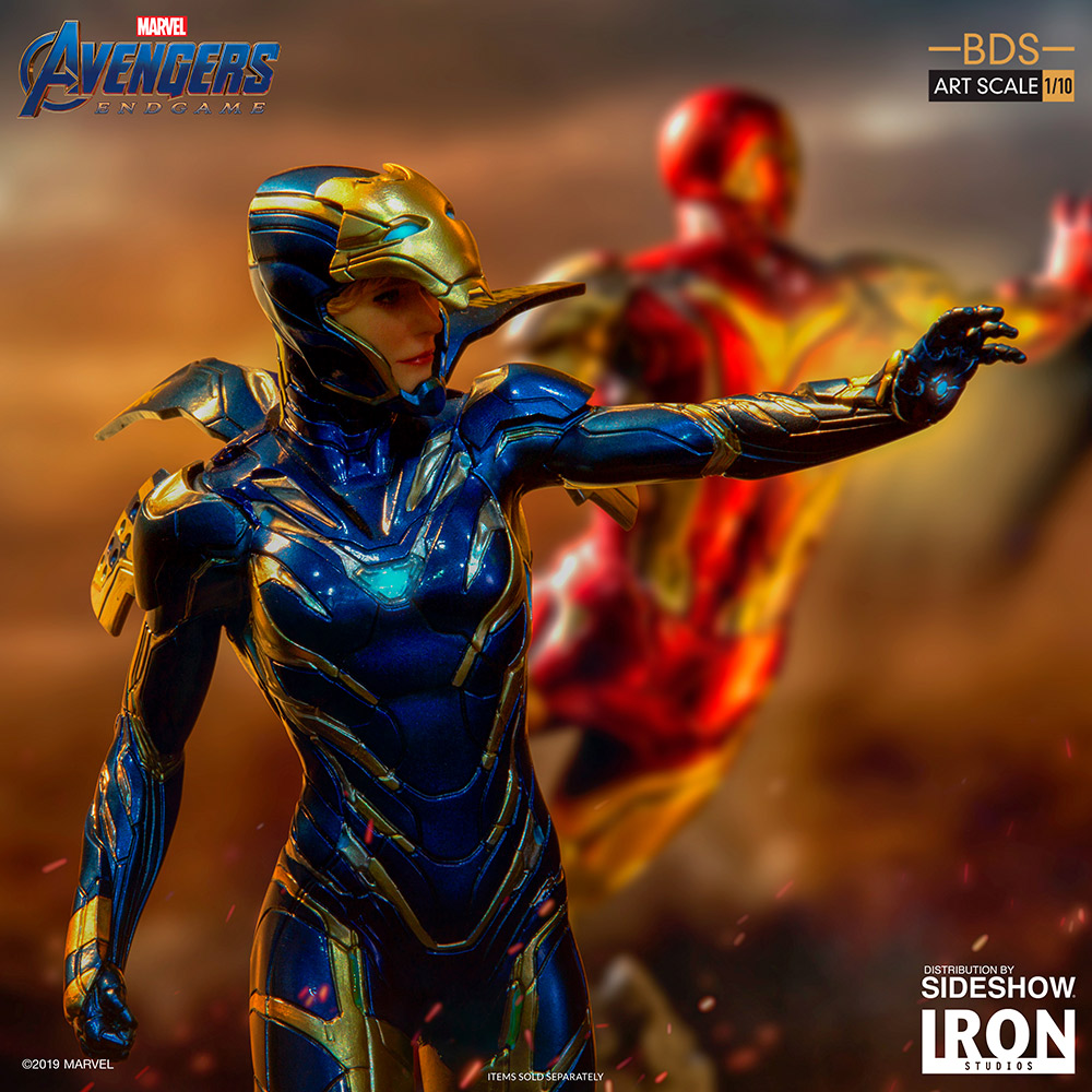 Marvel 2019 Avengers 4 Endgame Iron Man Ruscue Pepper Potts 7" Action Figure