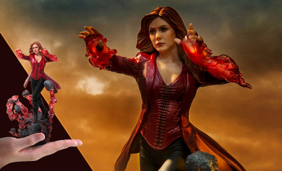 Scarlet Witch Art Scale Statue Sideshow Collectibles