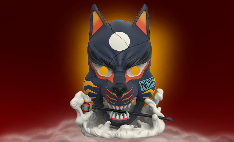 Gallery Feature Image of Kitsune Mask (Kurayami Edition) Vinyl Collectible - Click to open image gallery