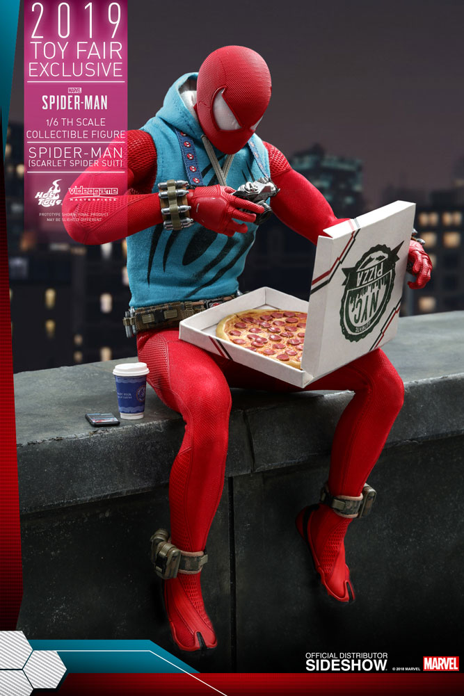 hot toys scarlet spiderman