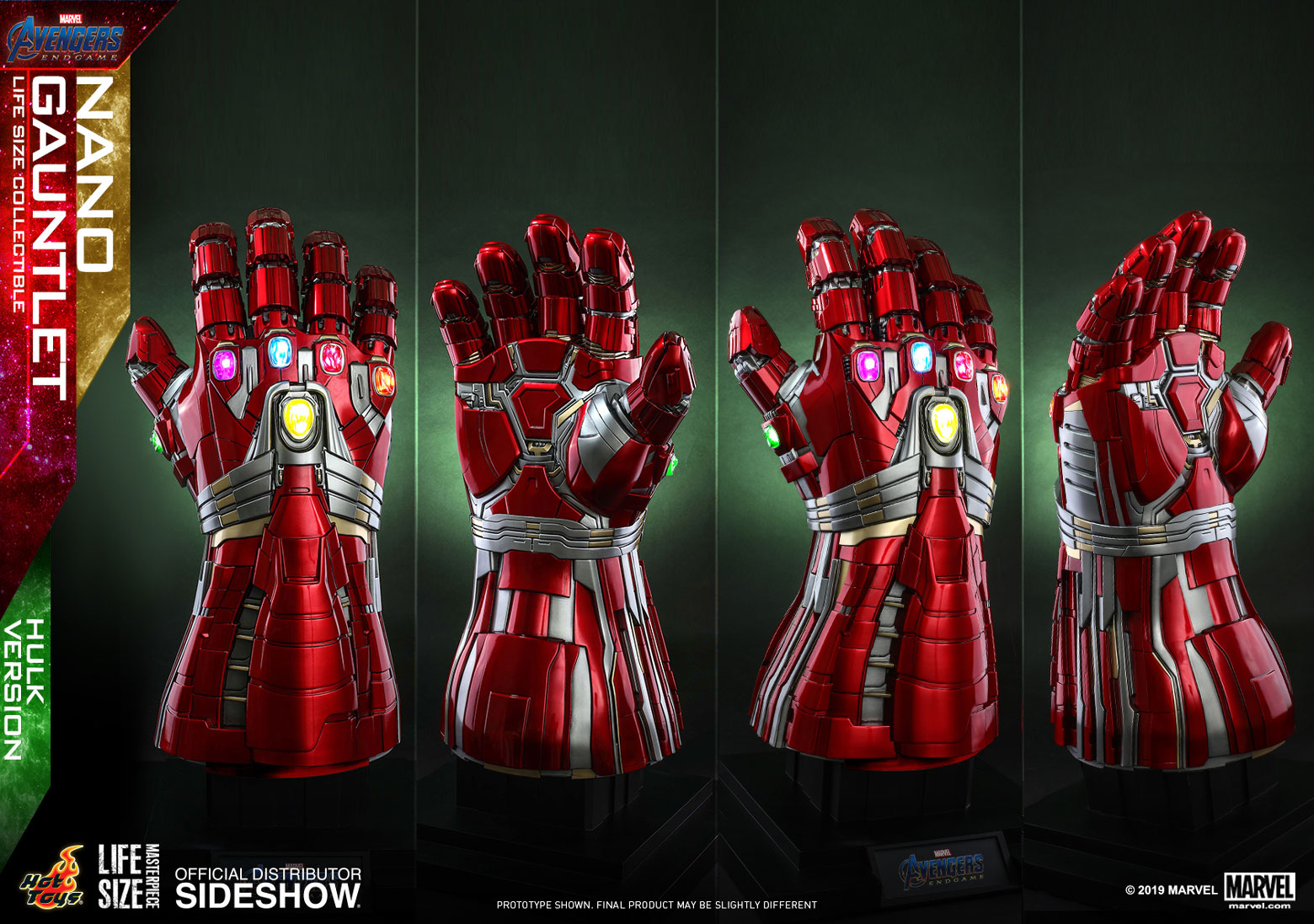 hot toys hulk gauntlet