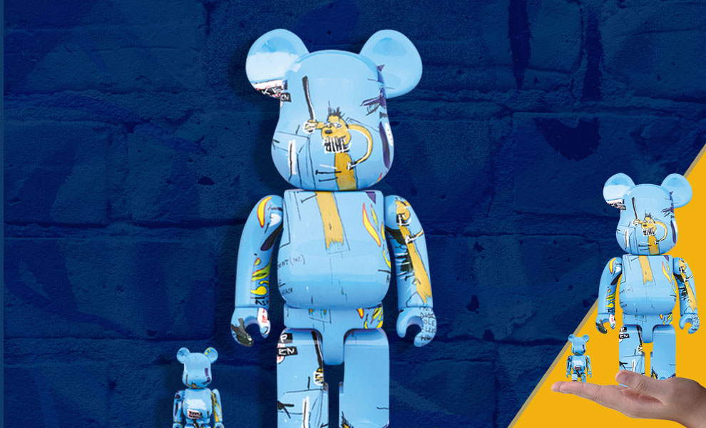 Be@rbrick Jean-Michel Basquiat #4 100% and 400% Collectible Set