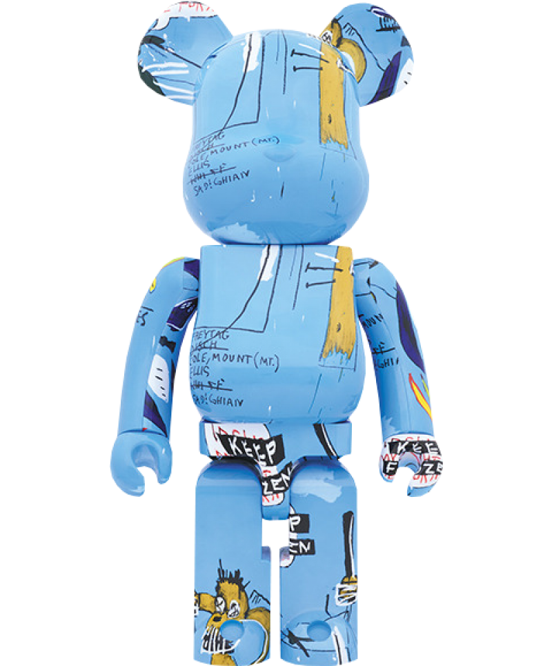 Be@rbrick Jean-Michel Basquiat #4 1000% Vinyl Collectible by Medicom Toy