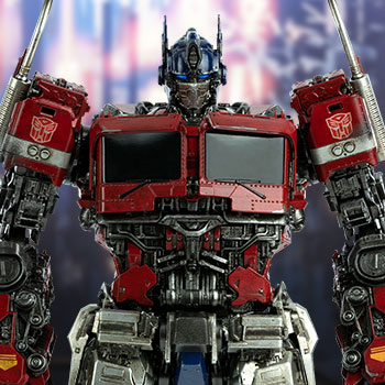 threeA Transformers Dark of the Moon OPTIMUS PRIME Action Figure H19 LED  3A