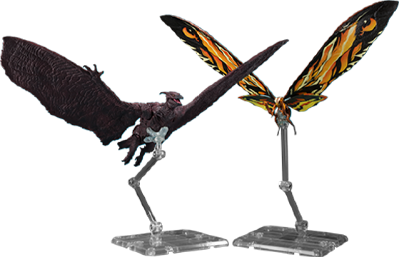 Mothra and Rodan Collectible Set by Bandai