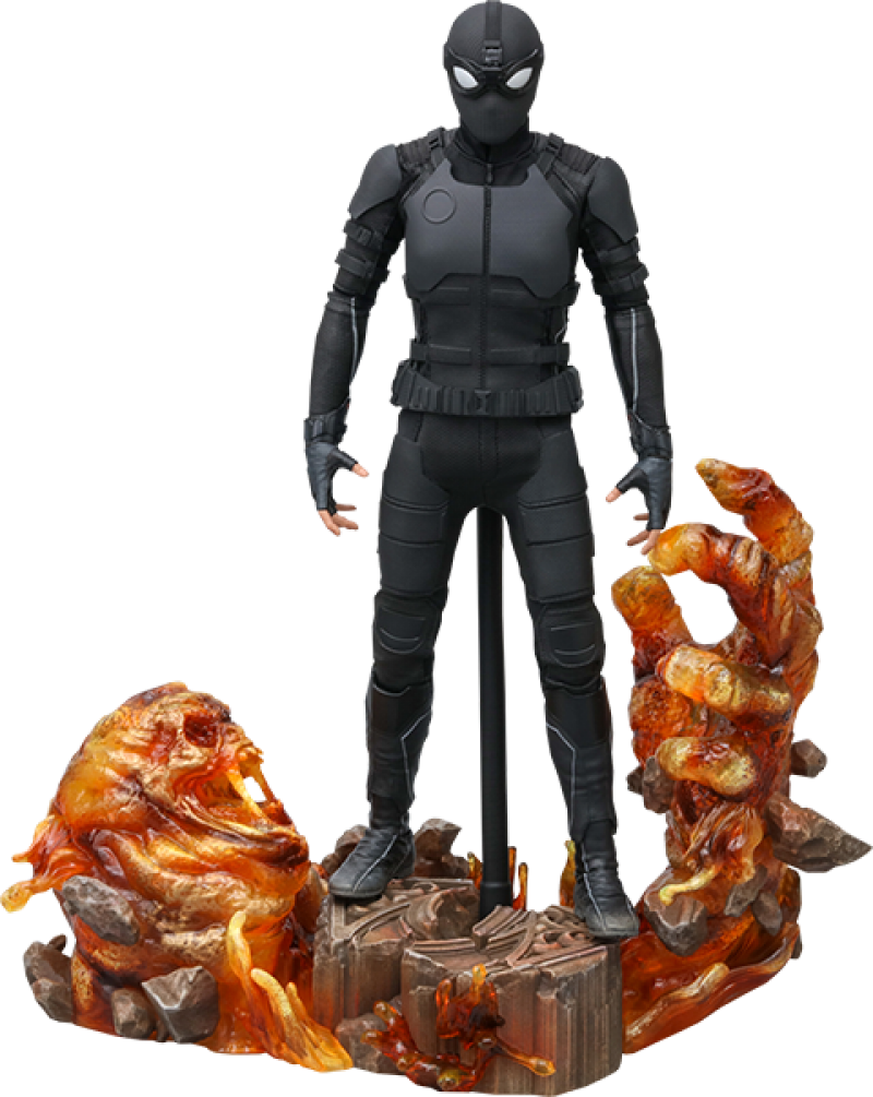 Spider-Man (Stealth Suit) Deluxe Version Sixth Scale Figure by Hot Toys (904858)