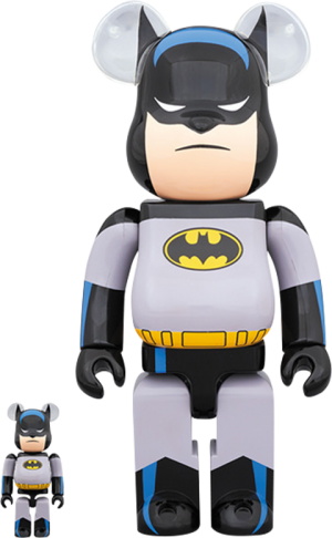 Medicom 2019 Be@rbrick DC Batman The Animated Series 400% 100% Bearbrick set 