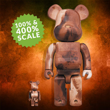Be@rbrick Pushead #4 100% and 400% Collectible Set | Sideshow 
