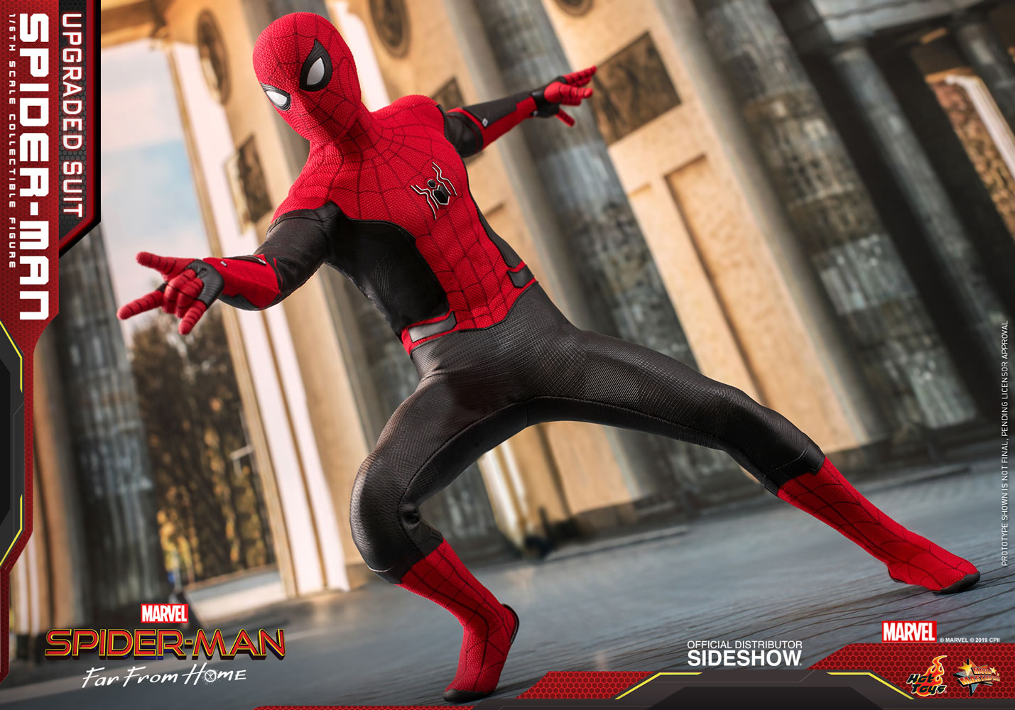 Spider-Man Upgraded Suit 1/6 Scale Figure | Sideshow Collectibles
