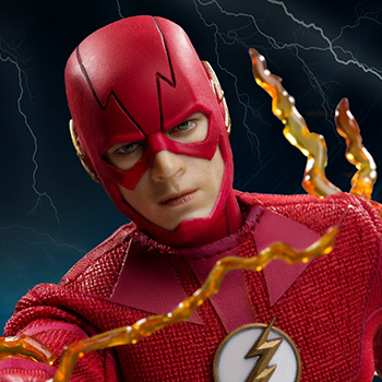 A 　サイドショウ 1/6 dc フラッシュ HOTTOYS HT 1/6 TMS009 DC The Flash Action Figure Collectible