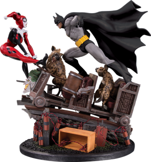 Batman VS. Harley Quinn Battle Statue