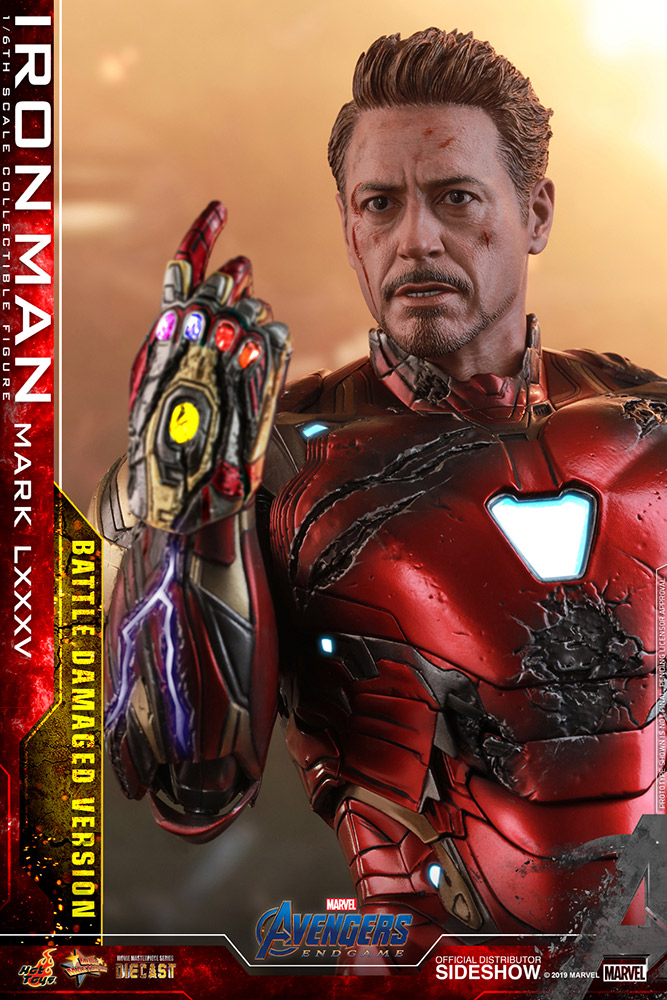 iron man mark 85 battle damaged