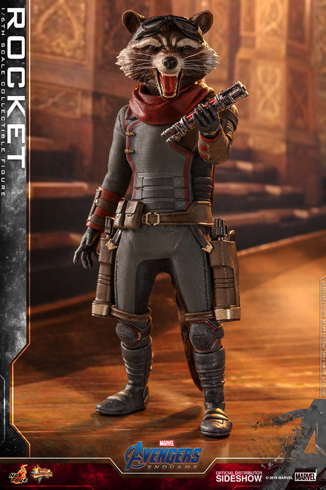 rocket raccoon endgame hot toys